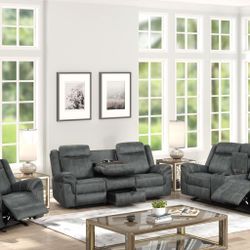 3p Lc Powered Recline Living Room SET 