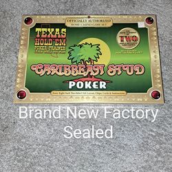 Brand New Factory Sealed Home Casino Game Set