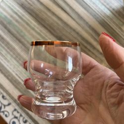Vintage Crystal Shot Glass