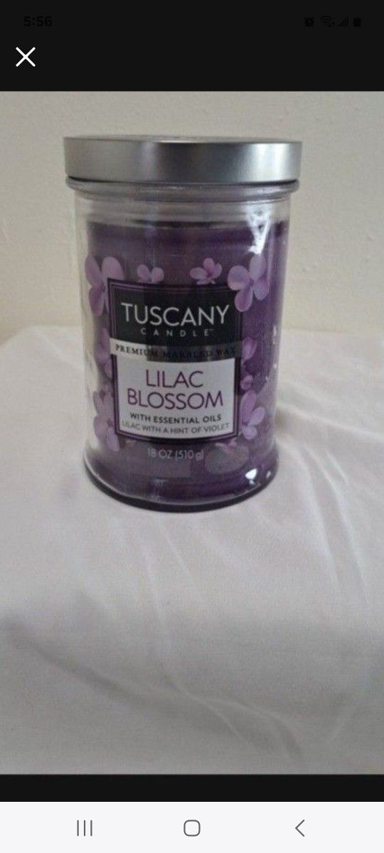 Lilac Blossom 18 Oz- 2 Wick Candle-
