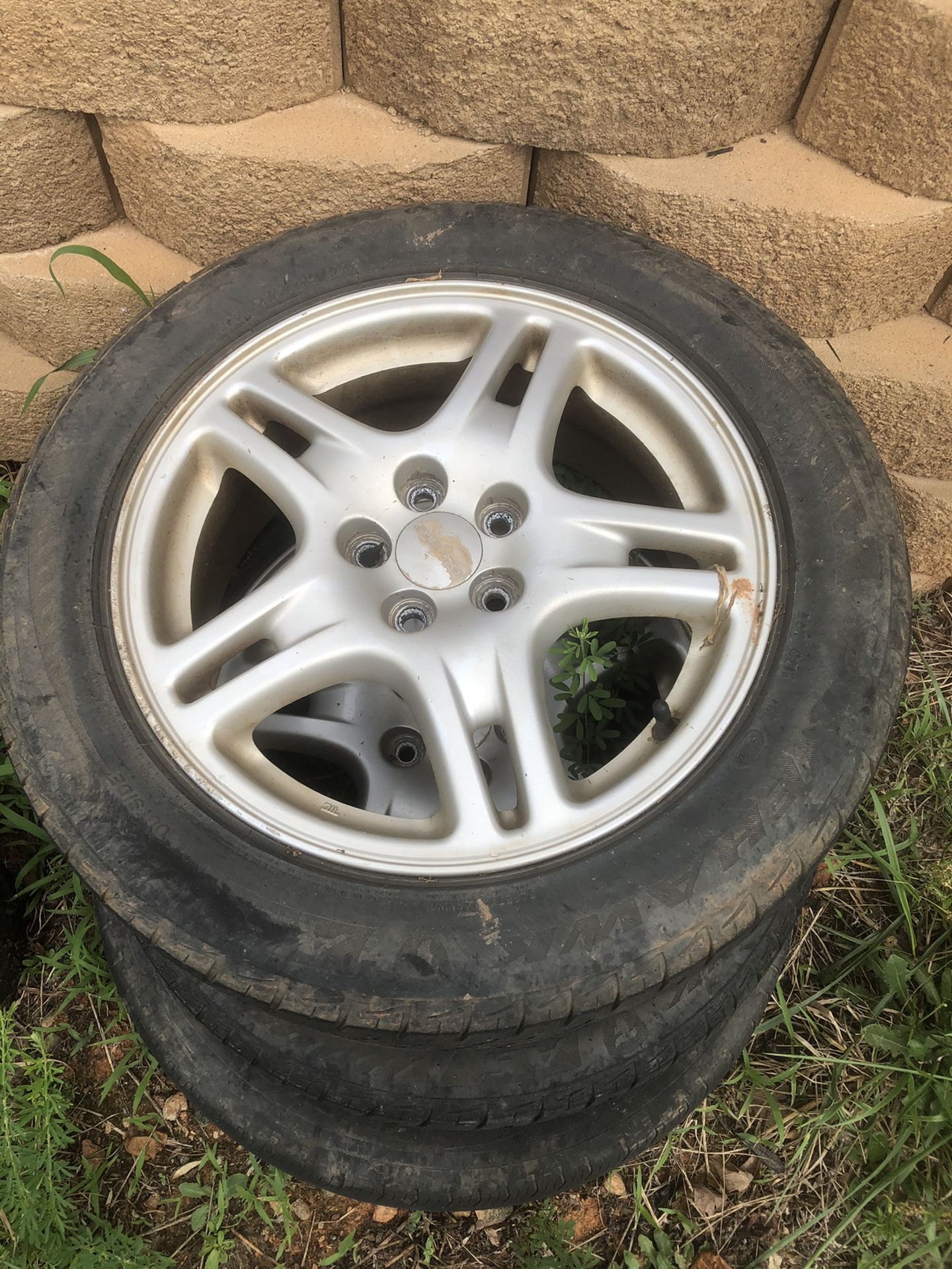 2 16in Subaru wrx rims