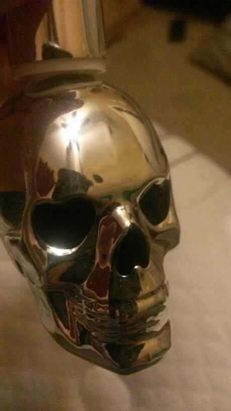 Skull perfume from hot topic