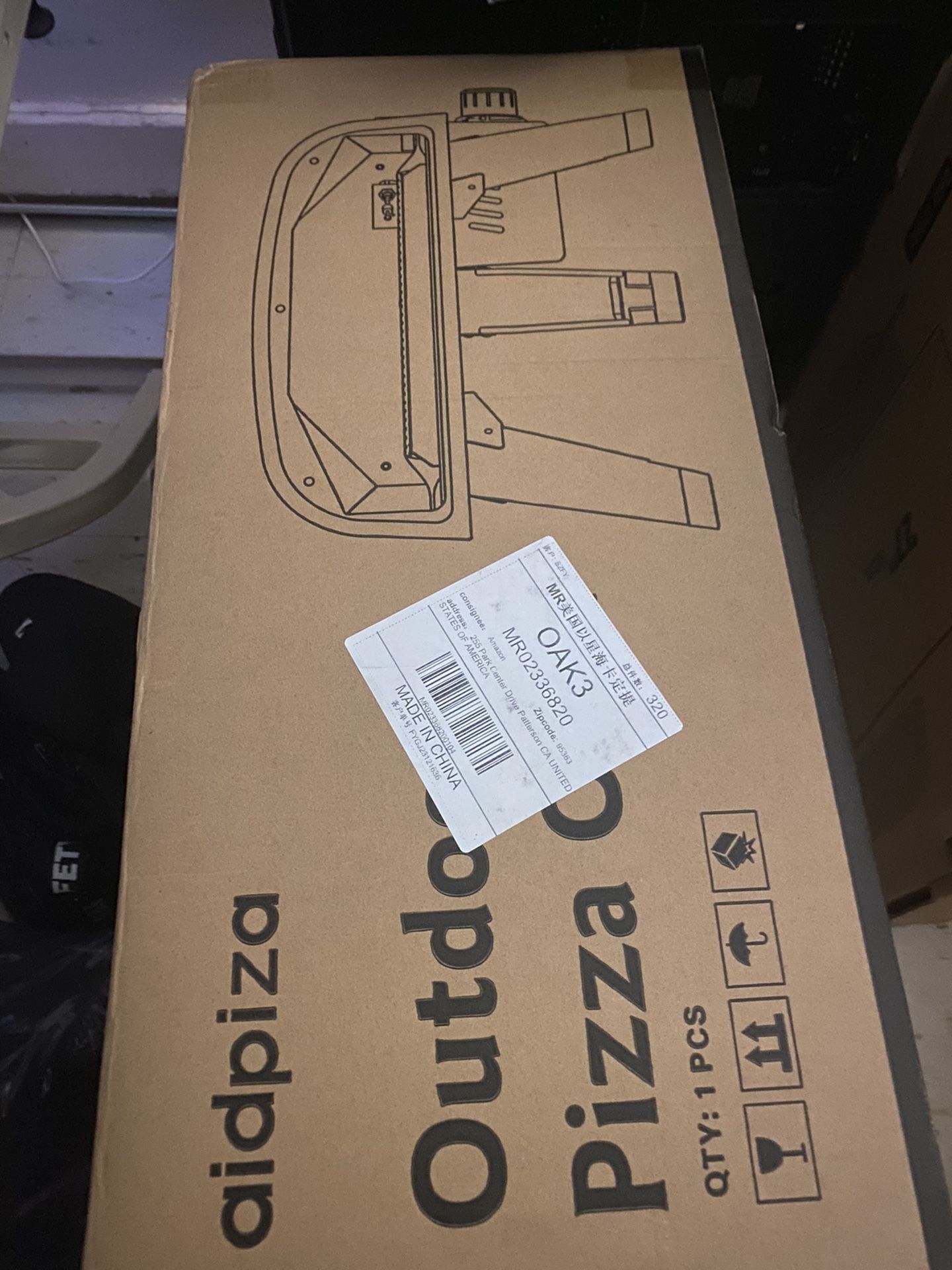 AIDPIZA  Outdoor Gas Pizza oven Portable