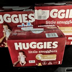 424 Huggies Size 1 New