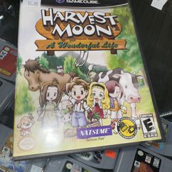 Harvest Moon A Wonderful Life GameCube Video Game