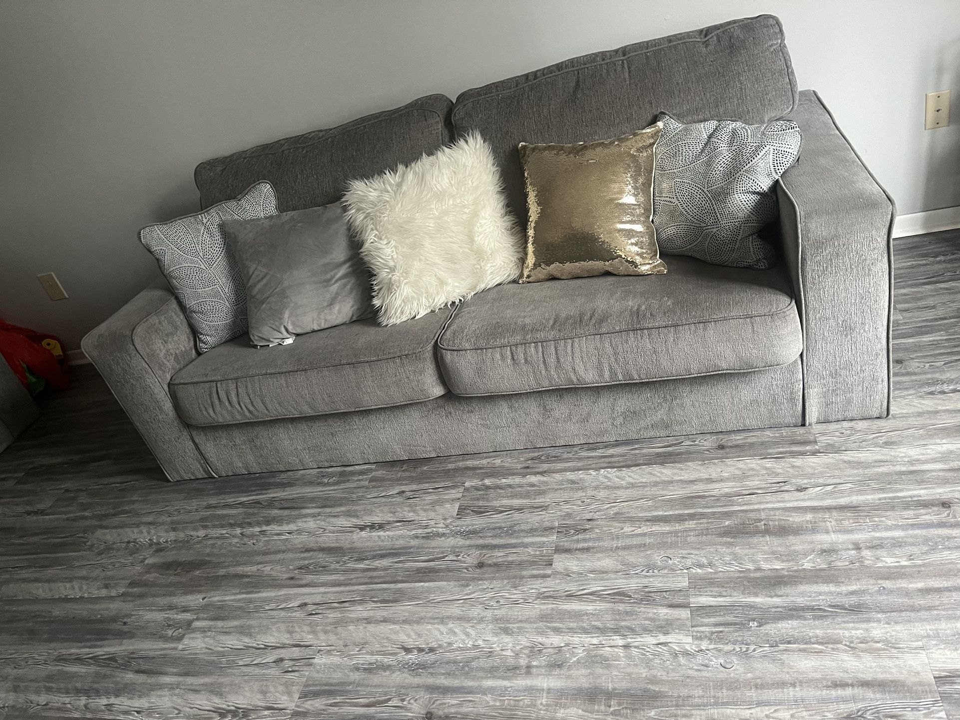 Grey Couch Set