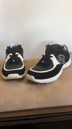 Chanel Black and White Sneakers