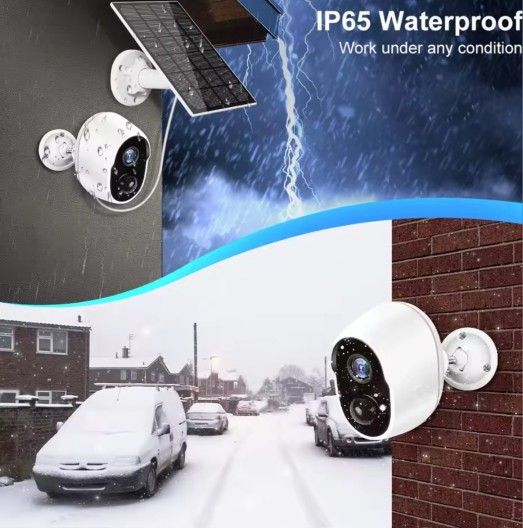 Wireless Solar Wi-Fi Outdoor Security Camera β Tuya / Smart Life