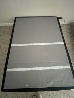 Adjustable queen bed frame with remote