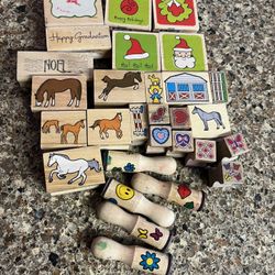 rubber stamps for paper crafts horse holiday christmas and more 