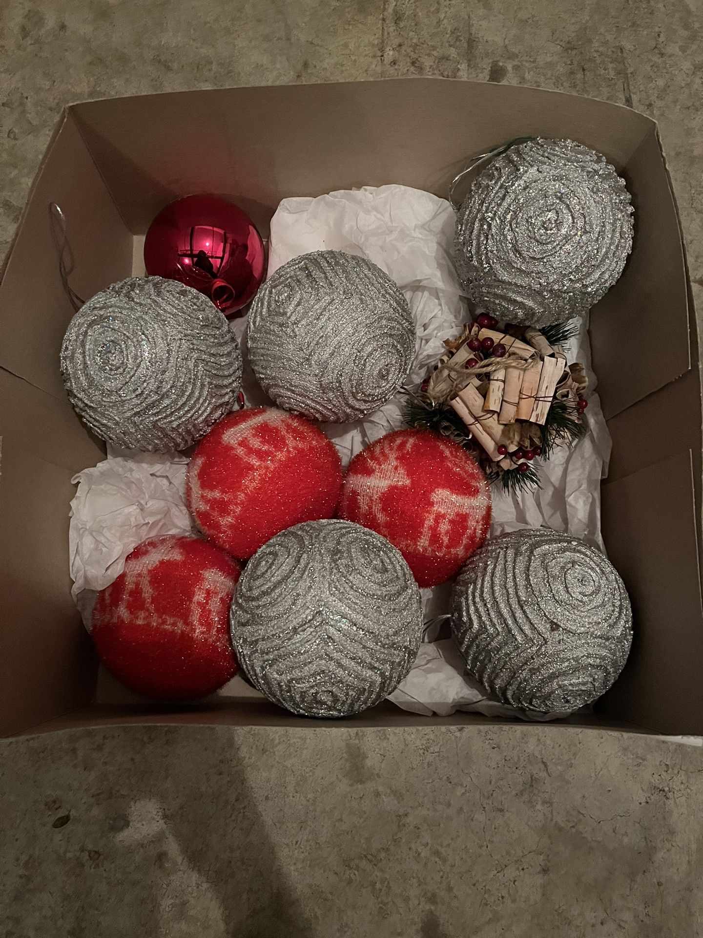 Some Big Christmas's Balls
