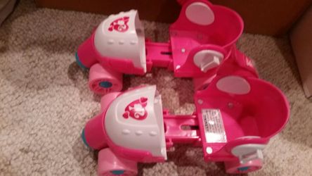 Roller skates barbie adjustable for toddler