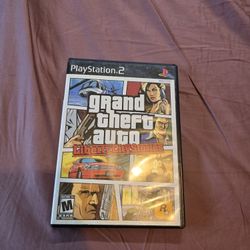 Grand Theft Auto Liberty City Stories PS2 PlayStation 2 Complete CIB + Map