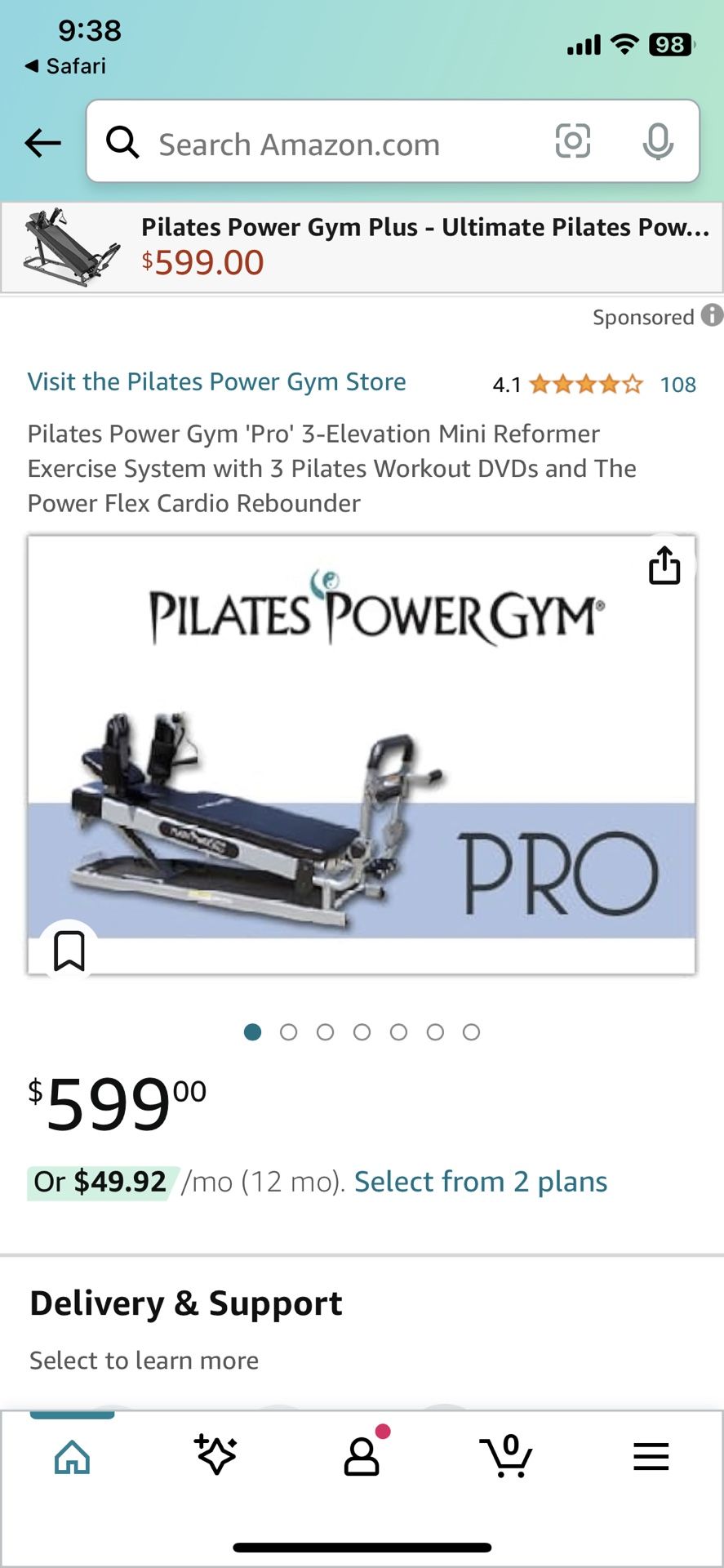 Pilates Power Gym (exercise Equipment)