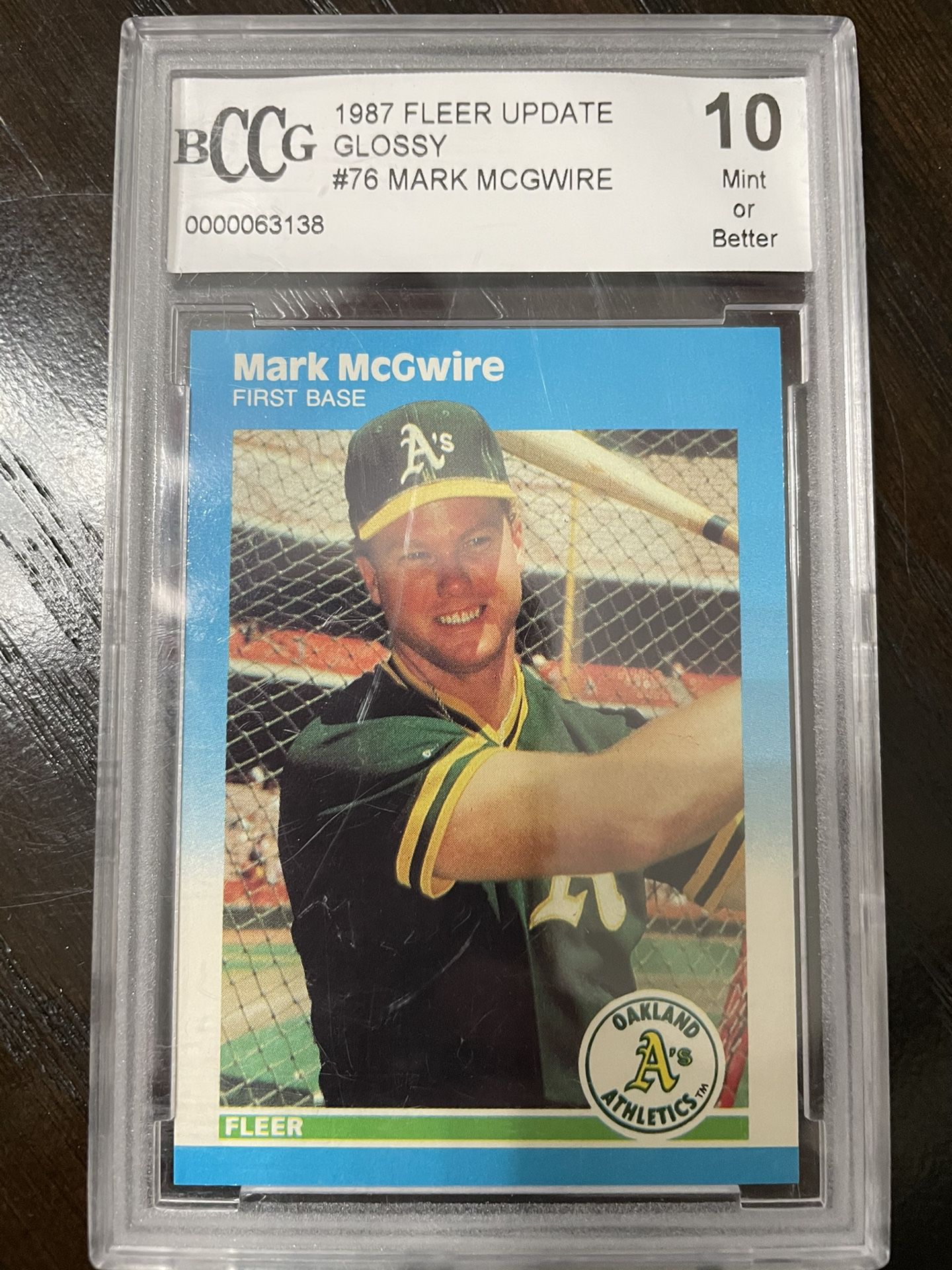 mark mcgwire 1987