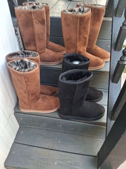 Botas nuevas size 10 y 9 y 7 $30 cada par