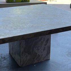 Marble coffee table