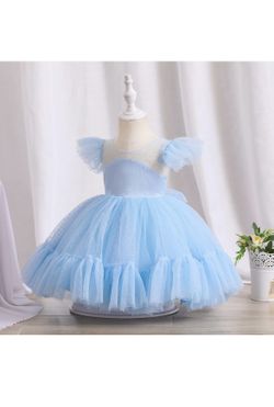 Blue Dress - Girls 4-5t