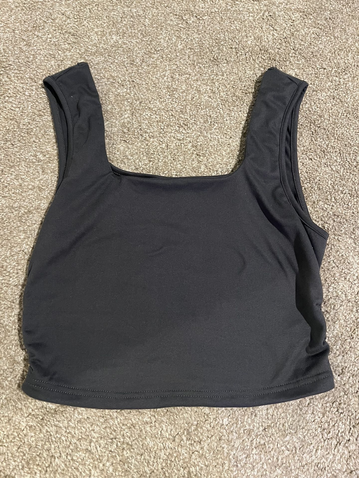 Women’s Ruched Crop Tank Top