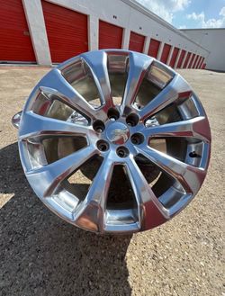 22s Chevy gmc high country Rims Rines Wheels 6x139.7 6lug Oem