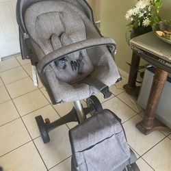 Awesome Stroller, Barbies, Toys