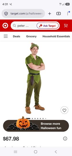 Halloween costume Peter Pan