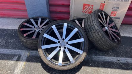 20’ rims tires 5x120