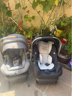 Infant car seat with base