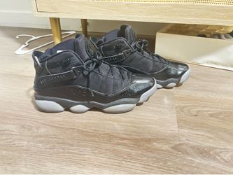 Nike Jordan 6 Rings sneakers in the "Black Ice" colorway Mens Size 9.5