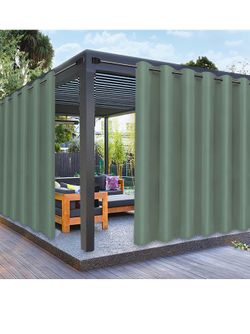 Sage Green Outdoor Curtains