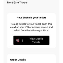 2 Countdown NYE Tickets 