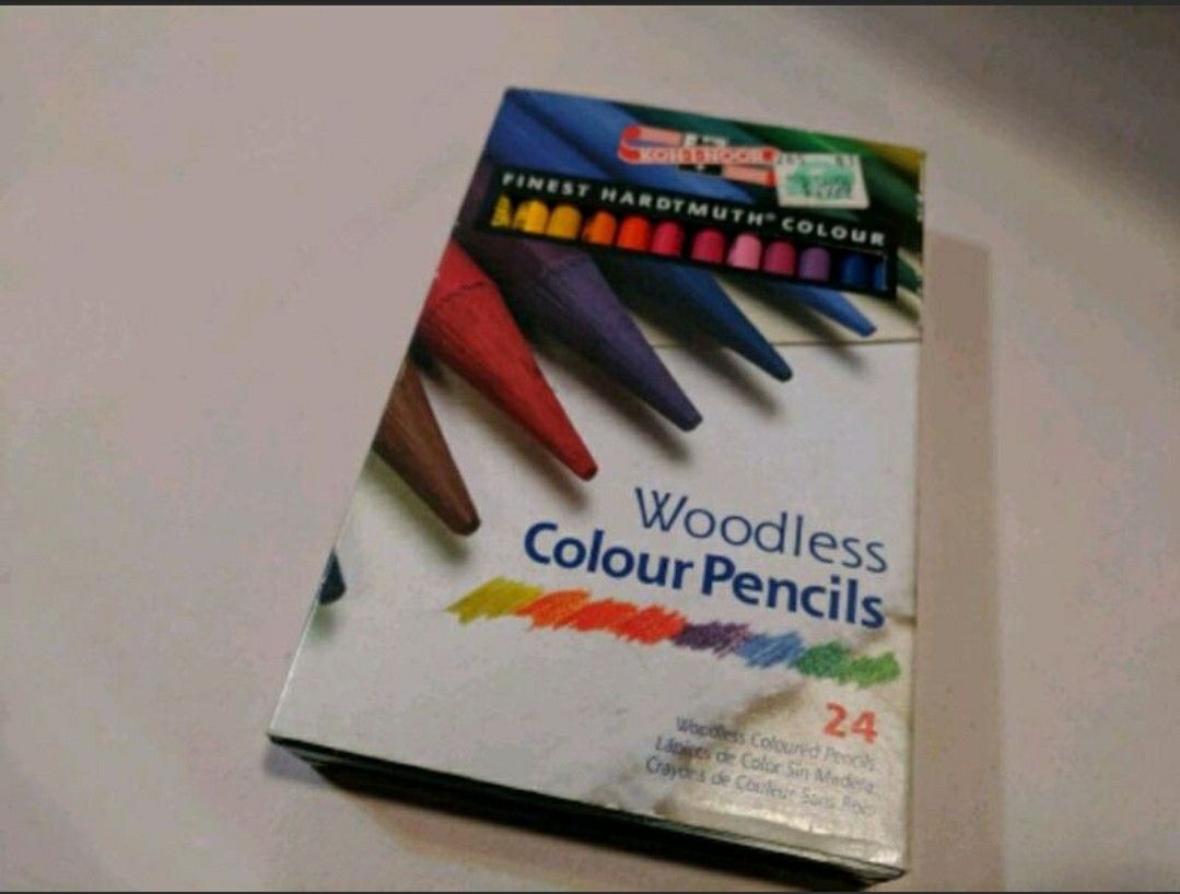 woodless colored pencils 24 set