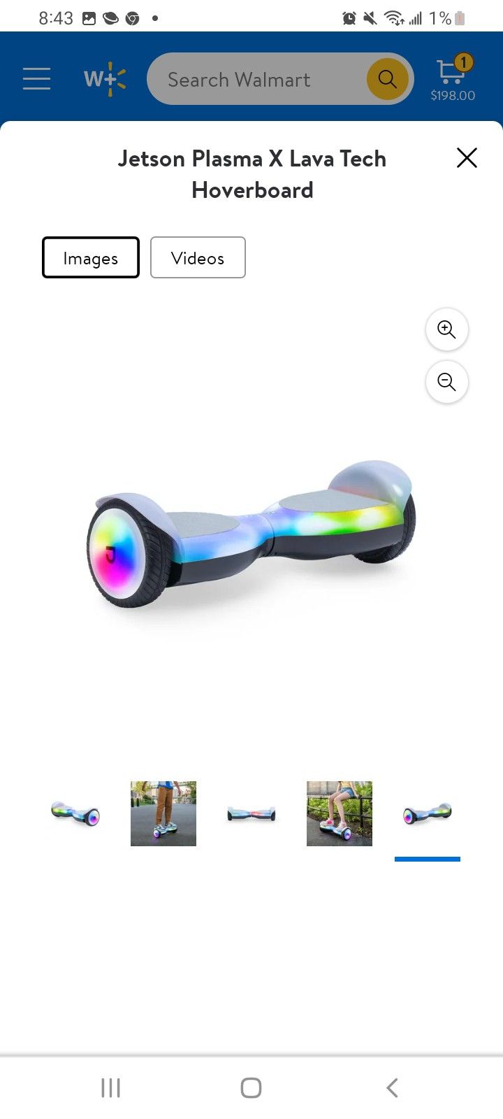 Jetson Plasma X Lava Tech Hoverboard