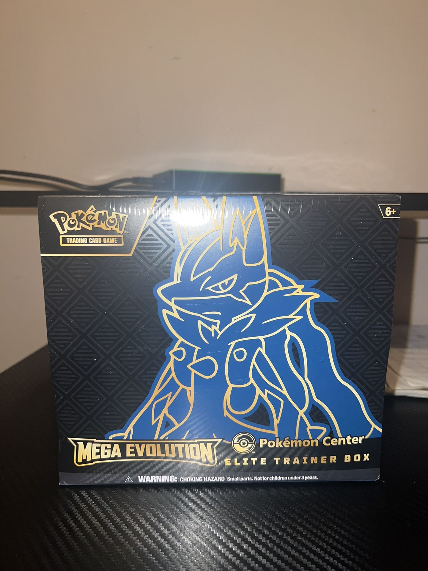Pokemon Mega Evolution Lucario Pokemon Center Exclusive ETB Elite Trainer Box