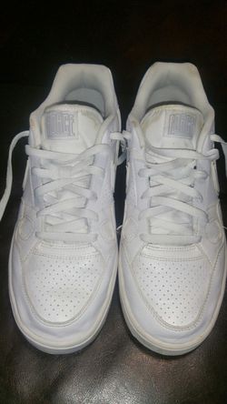 MEN'S NIKE LEATHER FORCE LOW-TOP SHOES SZ.11
