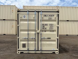 20 FOOT NEW 1-TRIP CONTAINER STD SHED,STORAGE,SHIPPING,CONEX,PORTABLE OFFICE