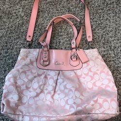 Pink Vintage Coach 