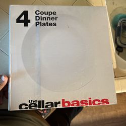 From Macys 4 Dinner Plates 