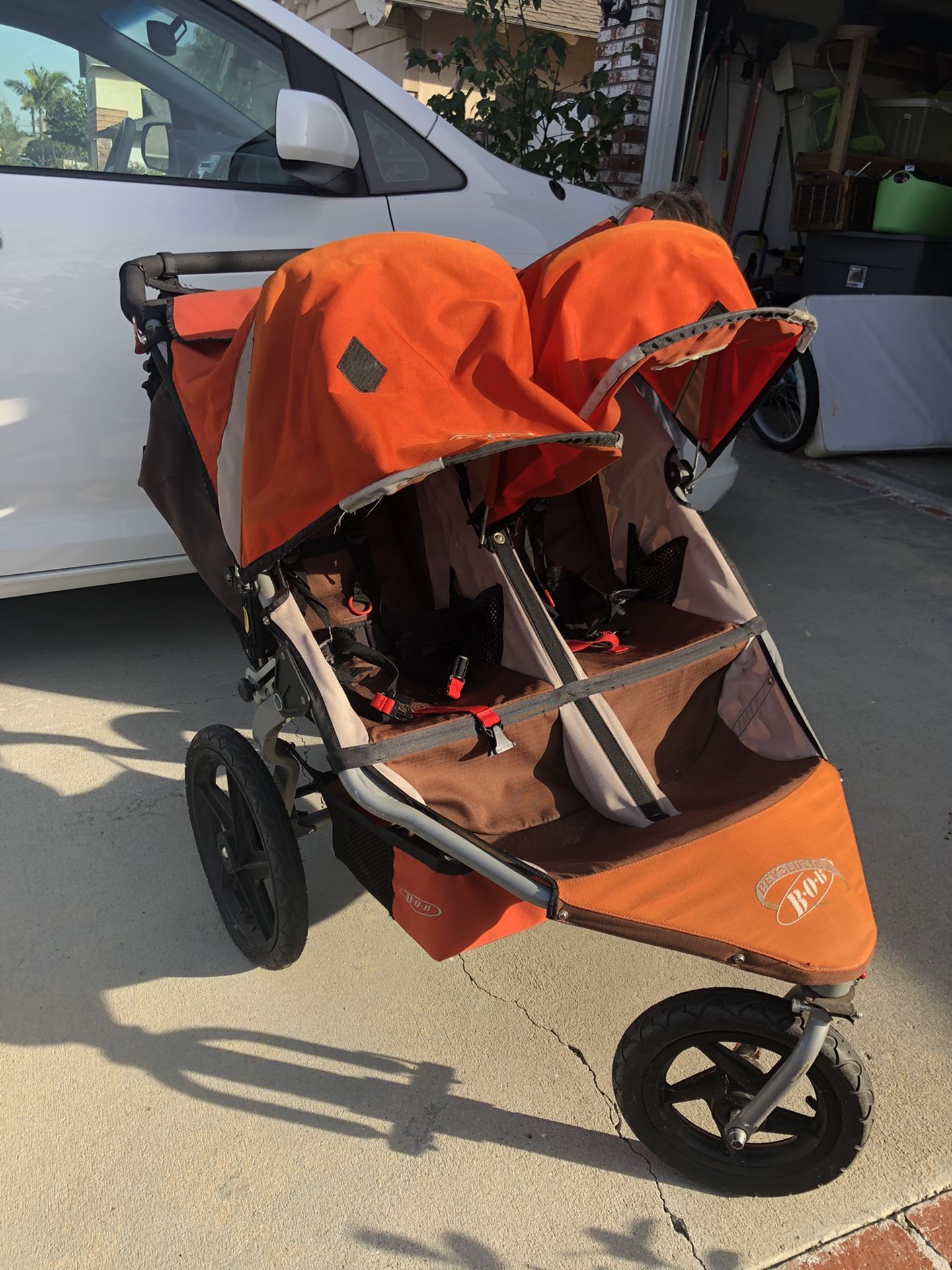 BOB double stroller