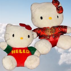 Vintage Sanrio hello kitty 90s plushies bundle