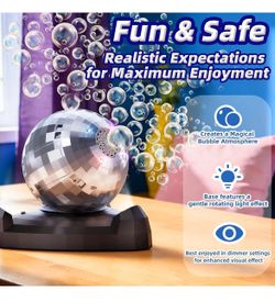 Bubble Machine | LED Lights | Fun for Kids | Brand New