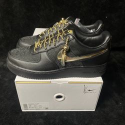 Nike Air Force 1 ‘07 - Victor Solomon ASW Black - Men’s Size 10 (women’s 11.5)