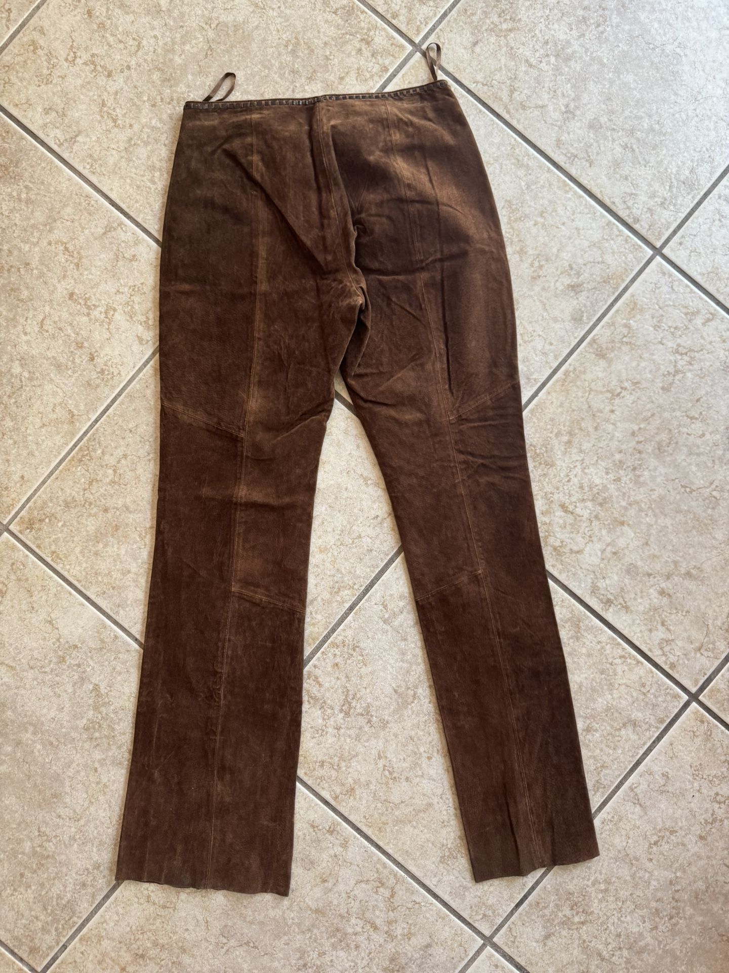 NWOT Venus Williams x Wilsons Leather Mid-Rise Flared Leather Pants Size 10
