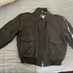 Leather jacket Men XL