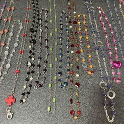 Beaded  Necklace Lot