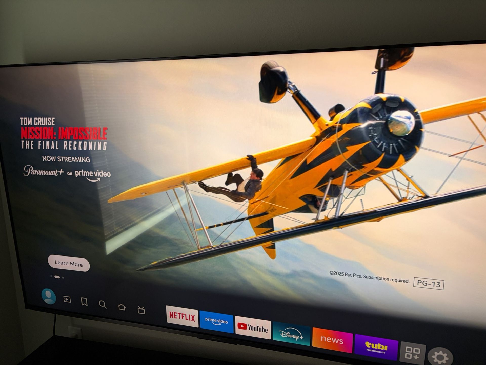 85 Inch 4K Panasonic TV - Purchased 3 Months Ago 