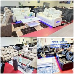 Electric Reclining Livingroom Furniture Couches Sofa Sets Only $49 Today And Pay Later With Or Without Credit 