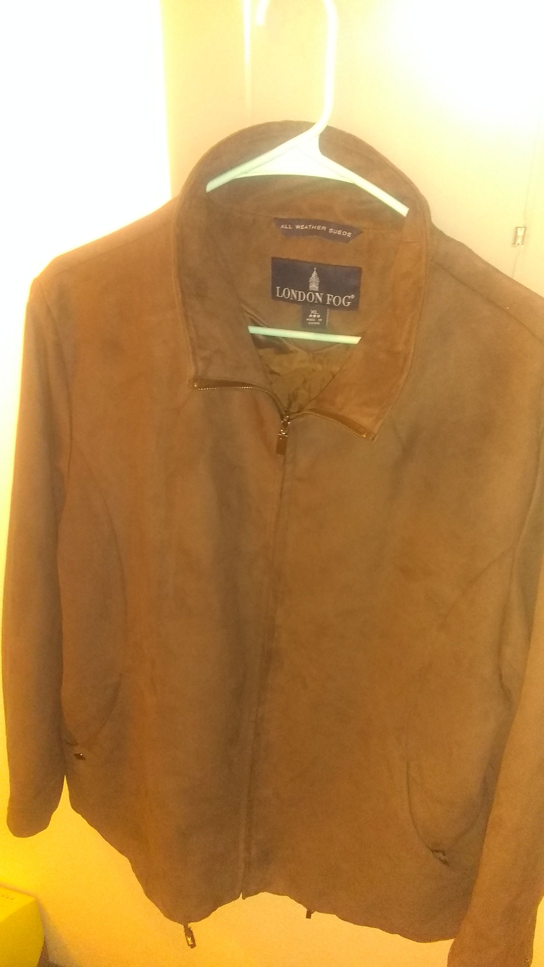 London Fog suede coat