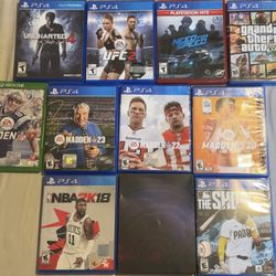 PS4 And Xbox One Video Games 