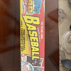 Topps 1991 Complete Set Of Baseball Cards